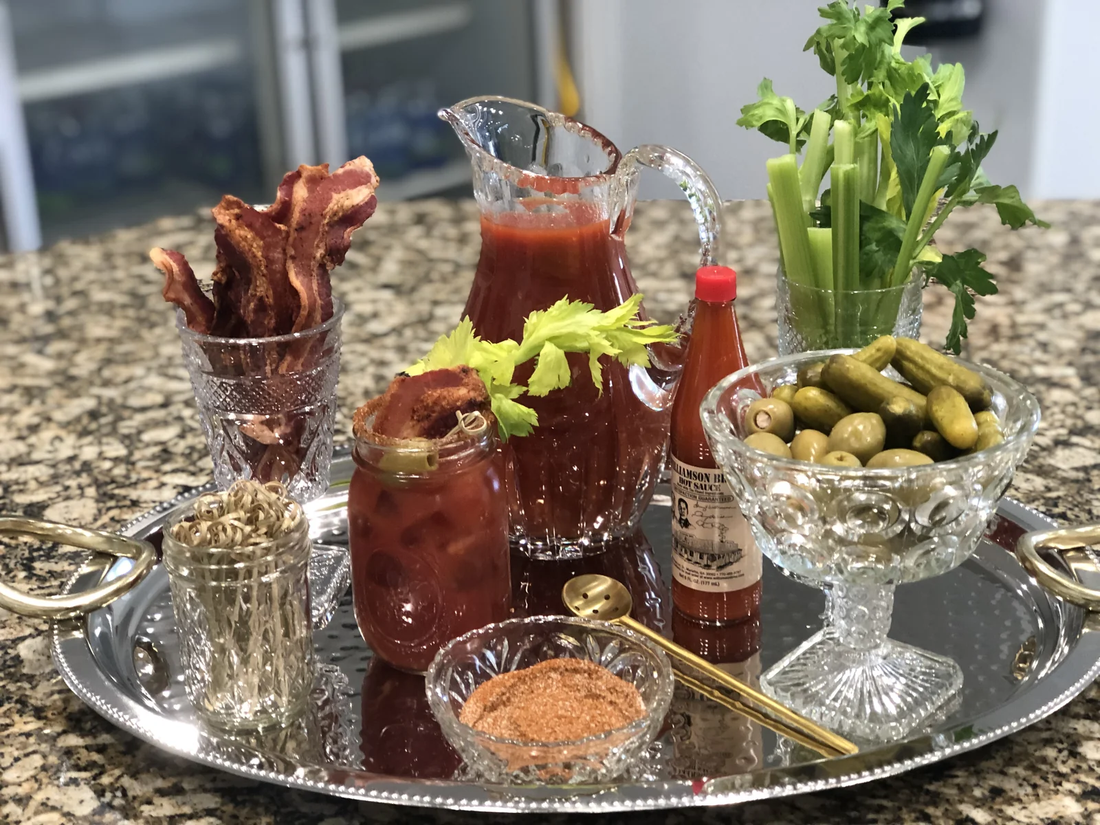 Styled signature wedding cocktails